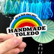 DIY AF Rainbow Sticker