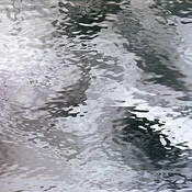 ARC - GL155 Clear Water Art Glass