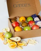 Goodies Deluxe Fruit Basket with Cheese
