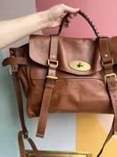 Alexa Medium Leather Satchel (Retail ~$1,600. As found, light wear)