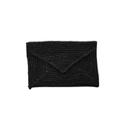 Emmie Envelope Clutch - Black
