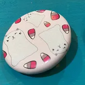 1.25" Button - Ghost Kitty (Three Pack)