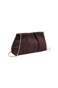 The Croc Clutch - Chocolate