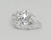 0.40 Carat Pear Cut Lab Grown Diamond VVS2 E