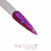 “Purple Haze” Glitter Acrylic