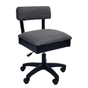 ARROW Hydraulic Chair in Solid Fabrics