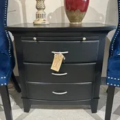 Black Painted Chest of Drawers