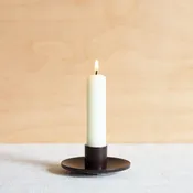 4 Inch Mini Taper Candle - Ivory - Sold Separately