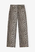 Izey Jeans in Leopard Print