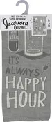 . LOL Primitives by Kathy Jacquard Kitchen Towels