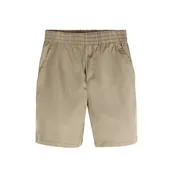 Boys Dri Fit Pull On Shorts - Khaki