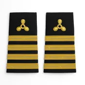 Epaulets with Gold Propeller