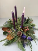 Fresh Advent Wreath