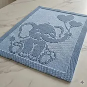 Baby Blanket Baby Elephant