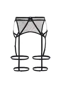 Mesh Garter Belt – OPIUM – Black