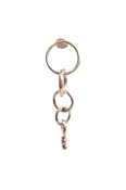Bimini Moon Daisy Chain Link Drop Earring • Sterling Silver