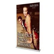 47" Retractable Banner Stand, 78" Tall Graphic and Case