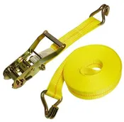 2" x 30' Heavy-Duty Ratchet Strap – Multiple Hook Options
