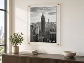 Acrylic Floating Frame 20"x24" Wall Mount