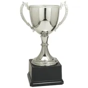 11″ Silver Completed Zinc Cup Trophy