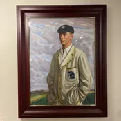 1925 print of Sir Jack Hobbs by W. Smithson Broadhead