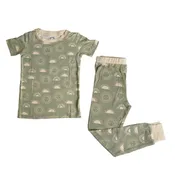 2 Piece Pajama (Short Sleeve) - Celestial Sun