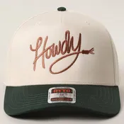 Howdy Embroidered Classic Two-Tone Trucker Hat