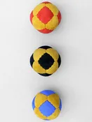14 Panel Suede Leather Ball (75mm, 137 grams)