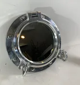 15 Inch Aluminum Ship's Porthole Mirror