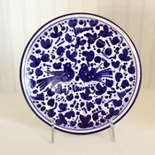 Blue Arabesco Plate