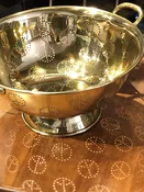 Brass Peace Colander — Imagine Artful Things