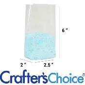 Clear Cello Bag (2.5" x 2" x 6")