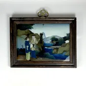 Reverse Painting on Glass — Charles Haver Antiques