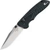 Hogue Deka Manual Folder 3.25" Clip Point Blade Knife with Tumbled Finish