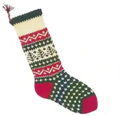 HOLIDAY STOCKING Evergreen — Adventures in Knitting