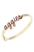 Aggies Cursive Bangle