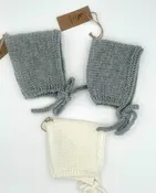 0-3 M Acrylic Pixie Knit Bonnets