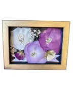 5X7 PRESSED FLORAL DESIGN