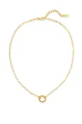 18K Paperclip Chain Necklace