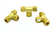 1/2″ Brass Compression 3 Way T