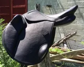 18” Pegasus Featherweight MonoFlap demo event saddle (#008)