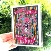 Angry Bunny (Open Edition Poster Print)