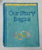 Our Story Begins Wedding Book with Number Chart
