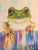 Frogtastic Paint Experience - February 15th 10-12pm (Children and Families Welcome!) — Silverton Arts Association