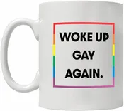 Wake Up Gay Again Mug