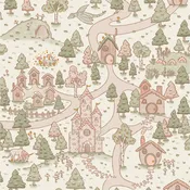 Adelina Wallpaper - Castles and Unicorns for Kids - by Tylee Hansen