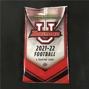 2021-22 Bowman University - Football - Single Hobby Pack