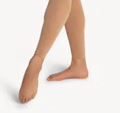 1917 Footless Tights with Self Knit Waistband Adult