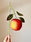 14" SUGAR BEADED APPLE STEM