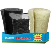 Clear & Healthy Pond Bundle - Carbon Filter, Bio Balls & Pad Kit | Aquatic Experts